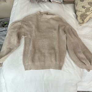 Nude sweater